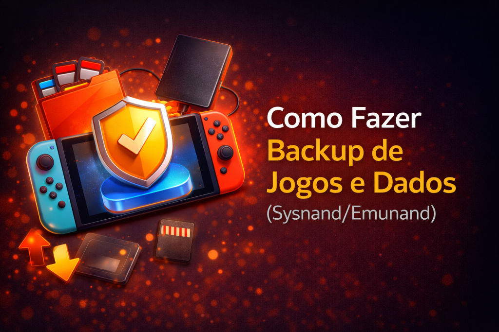 Como Fazer Backup de Jogos e Dados (Sysnand/Emunand)