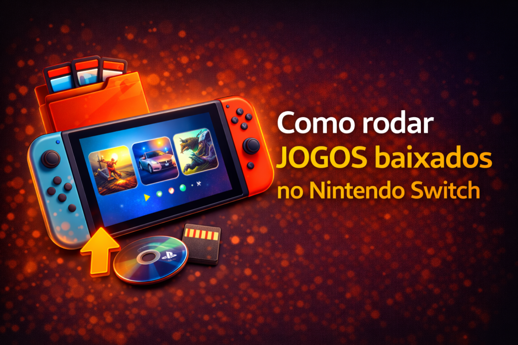 Como rodar jogos baixados no Nintendo Switch
